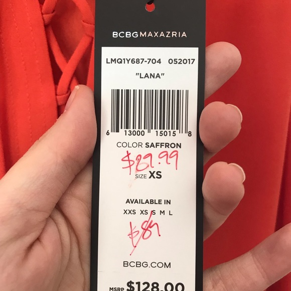 BCBG maxAzria Lana Lace front top - Picture 5 of 5